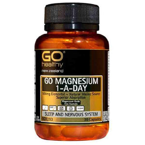 Go Healthy Magnesium 1 A Day 500mg 30s