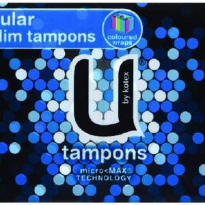 U By Kotex Tampon Regular 16s