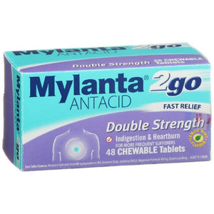 Mylanta 2Go Double Strenght 48s
