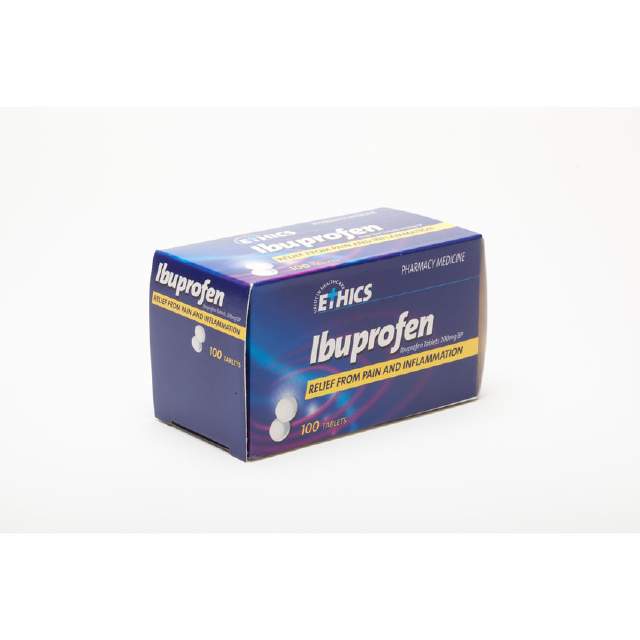 Ethics Ibuprofen 200mg 100s