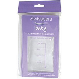 Swisspers Breast Milk Storage Bag 20s