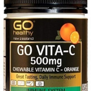 Go Healthy Vita-C 500mg Orange 100's