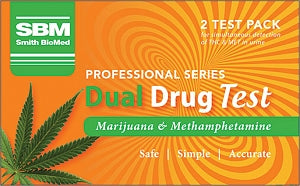 Sbm Dual Drug Test (Thc/Meth) 2Pk