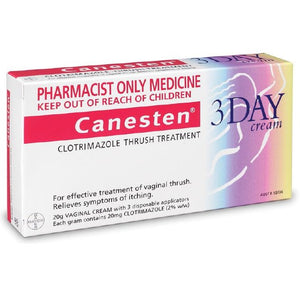 Canesten 3 Day Vaginal Cream 2% 20g