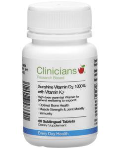 Clinicians Sunshine Vitamin D3 60s