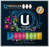 U By Kotex Design Regular Ultrathin Wing 12s