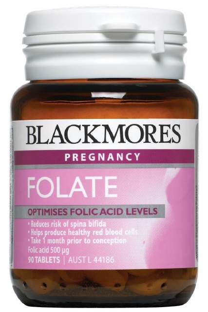 Blackmores Folic Acid 500mcg 90s