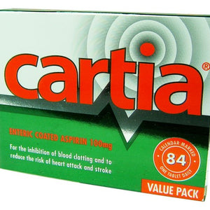 Cartia 100mg 84s