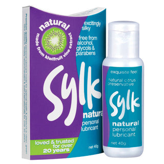 sylk natural lubricant SYLK natural lubricant gel, kiwi plant, grapefruit seed extract UK main image 0