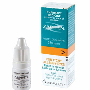 Zaditen Eye Drops 250mcg/ml 5ml