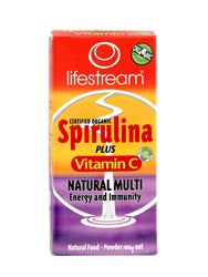 Lifestream Spirulina + Vitamin C 100g