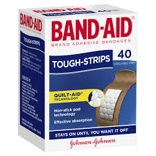 Bandaid Tough Strips Regular 40Pk