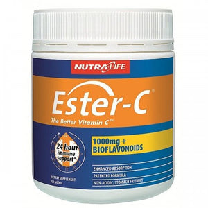 Nutralife Ester C 1000mg + Bioflavanoid 200s