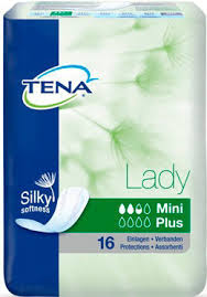 Tena Pad Lady Mini Plus 16s