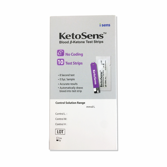 Caresens Ketosens Teststrip Dual 10s NZ Online Chemist
