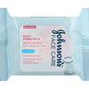 Johnsons And Johnsons Daily Essential Facial Wipes Clear Skin 25s