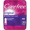 Carefree Panty Liners Shower Fresh Scent 30s