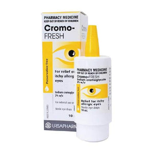 Cromo Fresh 20mg/ml Eye Drops 10ml