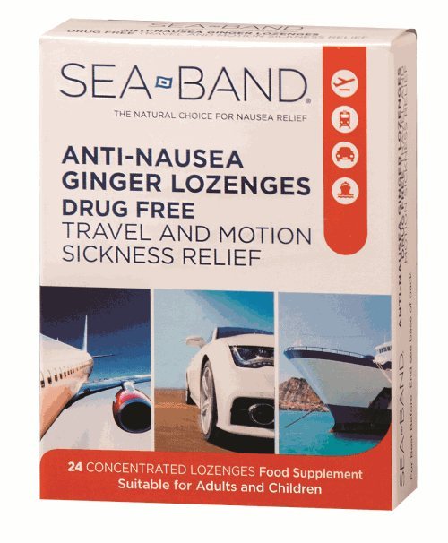 Sea Band Travel Ginger Lozenge 24Pk