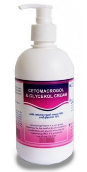 Cetomacrogol+Glycerol Cream PUMP 1000ml