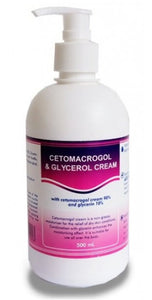 Cetomacrogol + Glycerol Cream PUMP 500ml