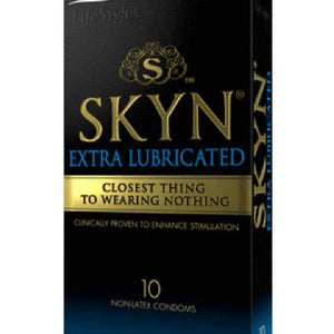 Skyn Extra Lubricated Condoms 10Pk