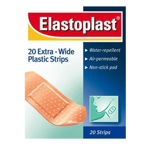 Elastoplast Extra Wide Strips 20s