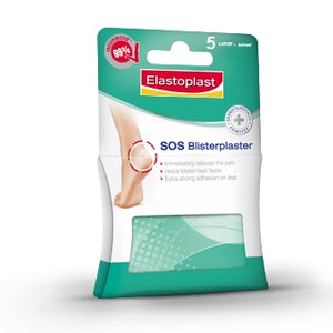Elastoplast Sos Blister Plaster Large 5s