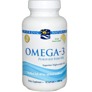 Nordic Omega-3 Lemon 120s