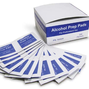 Webcol Skin Cleansing Alcohol Preps Swabs Wipes 200s