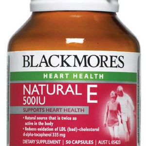 Blackmores Vitamin E 500Iu 50s