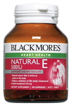 Blackmores Vitamin E 500Iu 50s