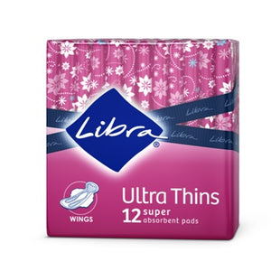 Libra Pad Ultrathin Wings Super 12s