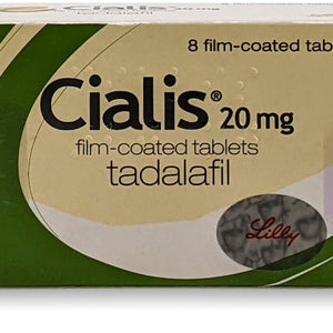 Cialis Tadalafil 20mg Tablets 8 (Prescription Only - Do Not Buy Unless You Have A Script)