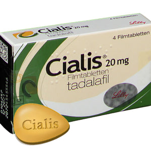 Cialis Tadalafil 20mg Tablets 4 (Prescription Only - Do Not Buy Unless You Have A Script)