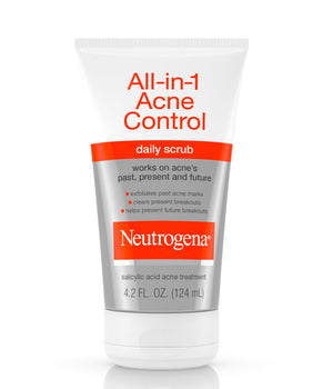 Neutrogena Oil Free Acne Wash Scrub 125ml