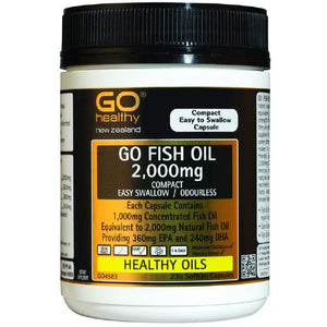 Go Healthy Fish Oil 2000mg Odourless 230s
