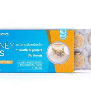 Blis Honeyblis Ginger Lozenges 8s