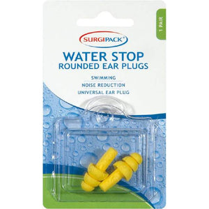 Surgipack Ear Plugs Waterstop With Cord 1 Pair