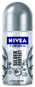 Nivea Deod Silver Men Roll On 50ml