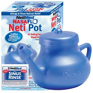 Sinus Rinse Neti Pot +60 Sachets
