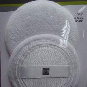 QVS 10-1080 Velour Satin Back Puff 2