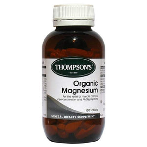 Thompsons Organic Magnesium 120s