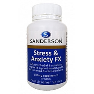 Sanderson Stress &Anxiety Fx 60s