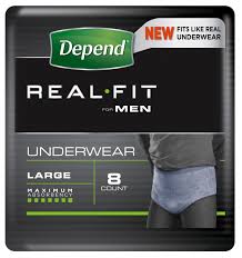 Depend Realfit Men Large 8Pk