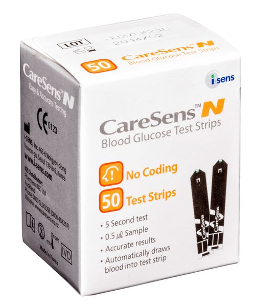 Caresens Test Strips 50s