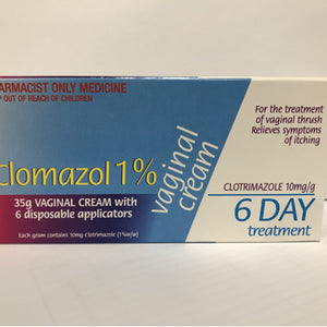 Clomazol 1% Vaginal Cream 35G & 6 Applicators