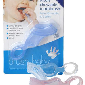 Brush Baby Clear Toothbrush