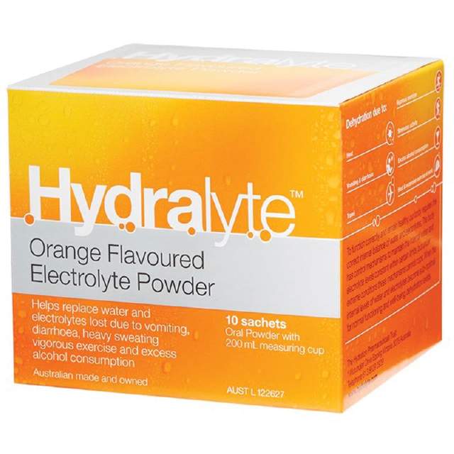 Hydralyte Sachet Orange 10s