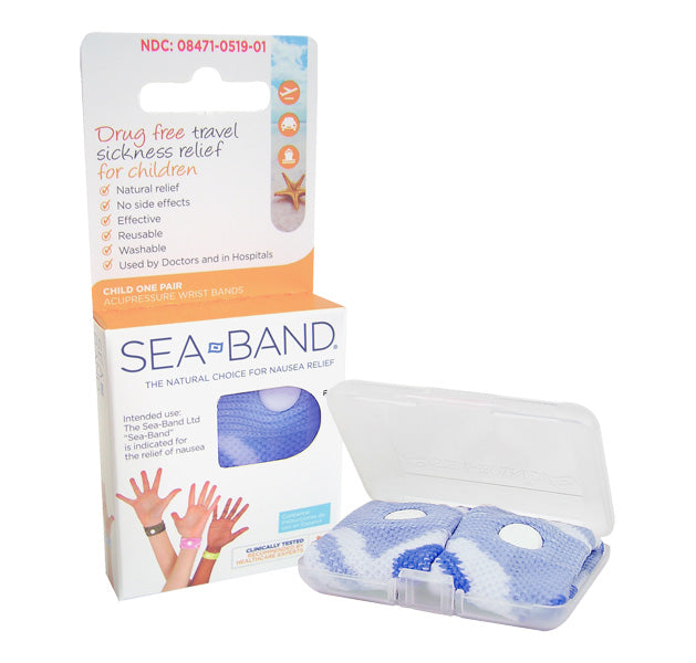 Sea Band Camo Blue Child/Small Adult 1Pr